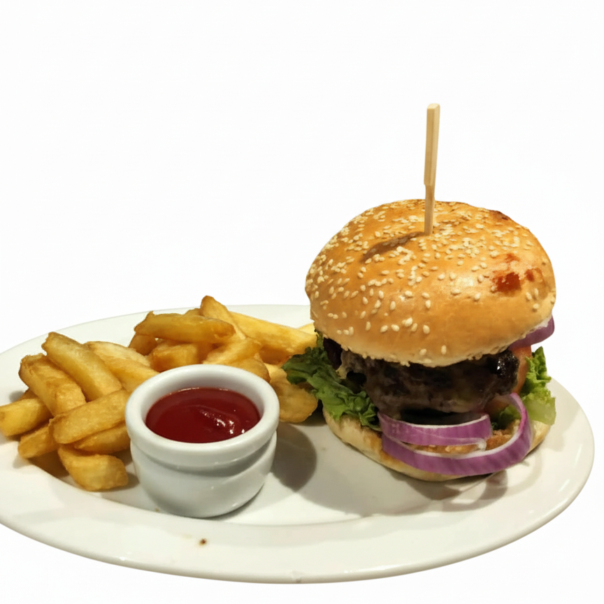 Homemade Beef Burger